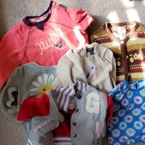 Mix Baby Gap Puma, Tommy H,   SZ 6-12-18 Months